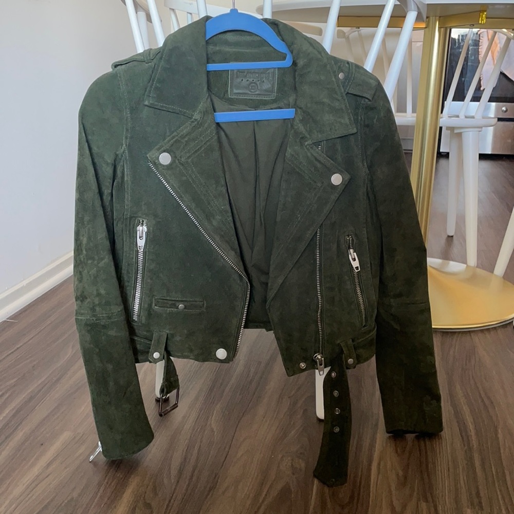 Green Suede Jacket Gem